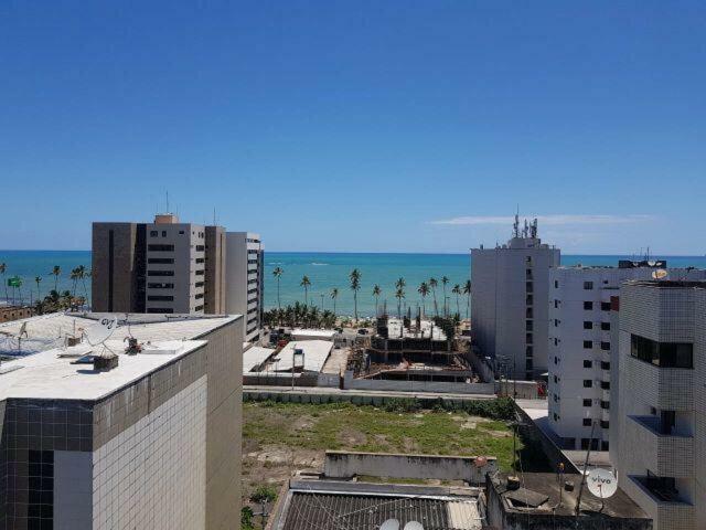 Lindo Ap Em Andar Alto, Vista Para O Mar E Mesmo Andar Da Piscina มาเซโอ ภายนอก รูปภาพ